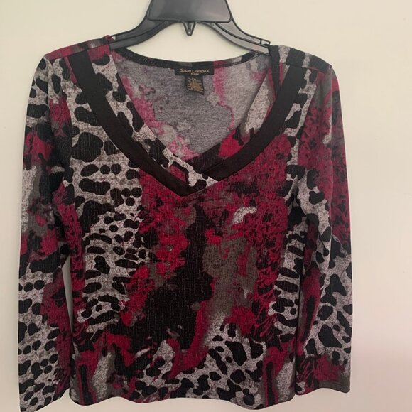 Women's Blouse Medium Petite Excellent Condition - Picture 1 of 11